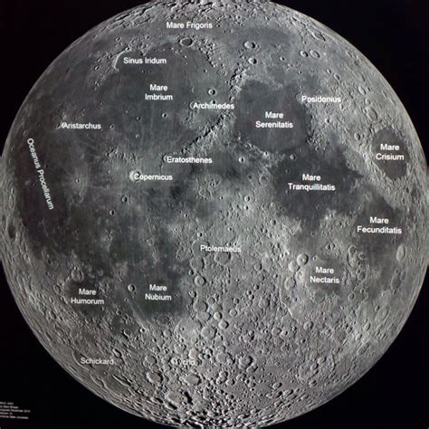 Map Of Moon