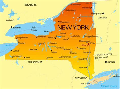 Map Of New York To Japan