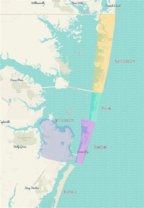 Map Of Ocean City