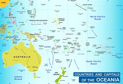 Map Of Oceania