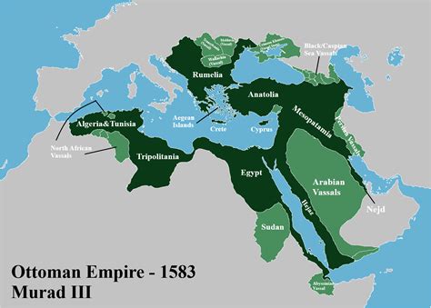 Map Of Ottoman Empire