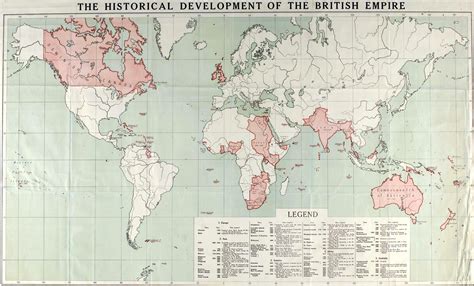 Map Of Prime British Empire