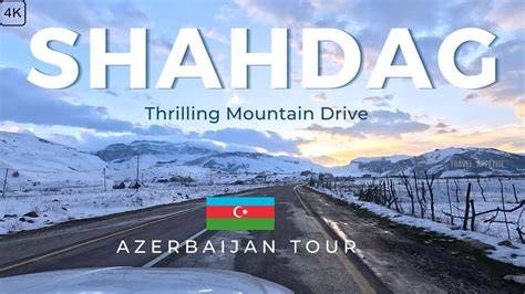 Map Of Shahdag Mountains Azerbaijan