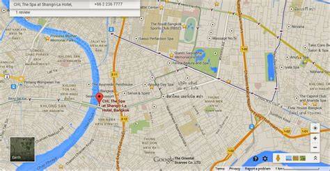 Map Of Shangri La Bangkok