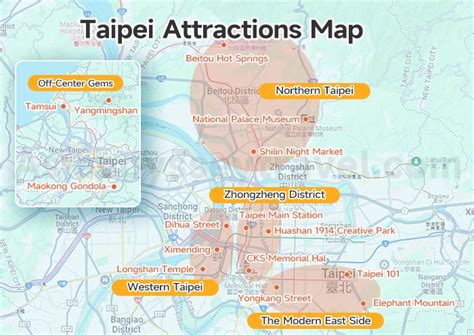 Map Of Taipei City