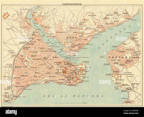 Map Of The Constantinople