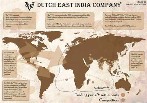 Map Of The Dutch East India Company