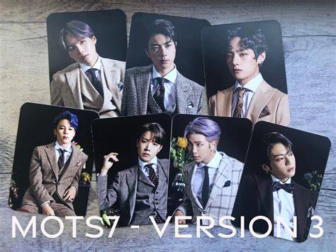 Map Of The Soul 7 Version 3 Photocards