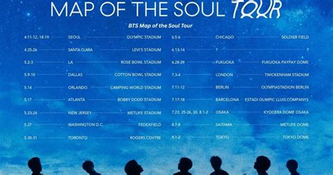 Map Of The Soul Tour Year