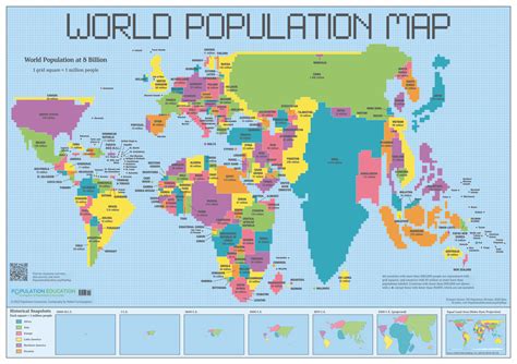 Map Of The World By Population