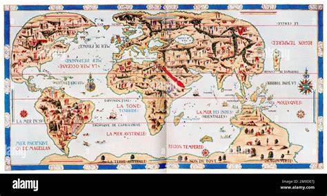 Map Of The World From 1500