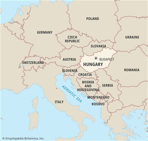 Map Of The World Hungary