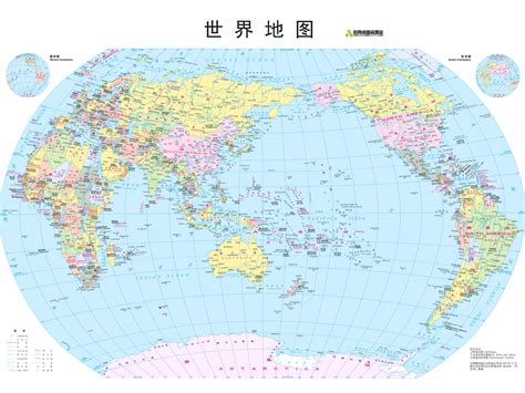 Map Of The World In Chinese