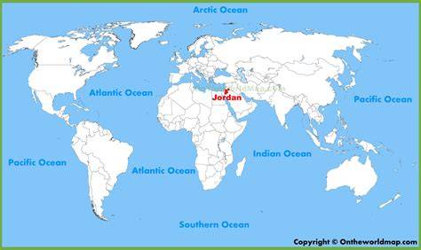 Map Of The World Jordan
