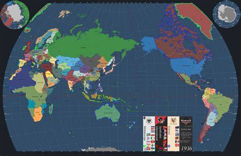 Map Of The World Kaiserreich