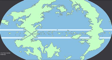 Map Of The World One Piece
