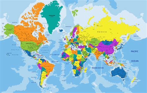 Map Of The World Political