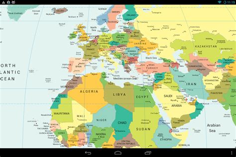 Map Of The World Zoom In And Out