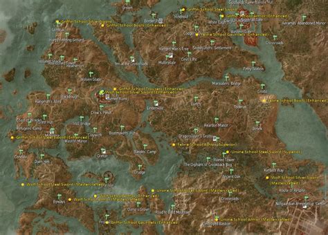 Map Of Velen