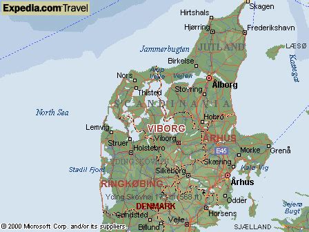 Map Of Viborg Denmark