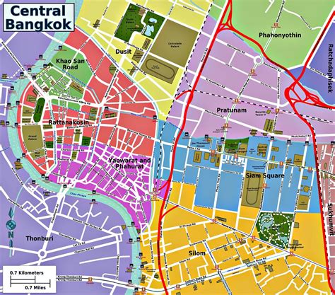 Map Of World Bangkok