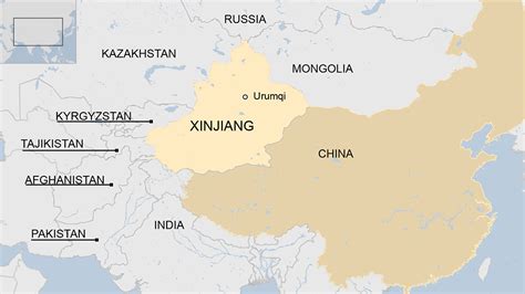 Map Of Xinjiang Province