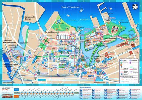 Map Of Yokohama City