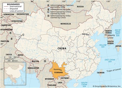 Map Of Yunnan