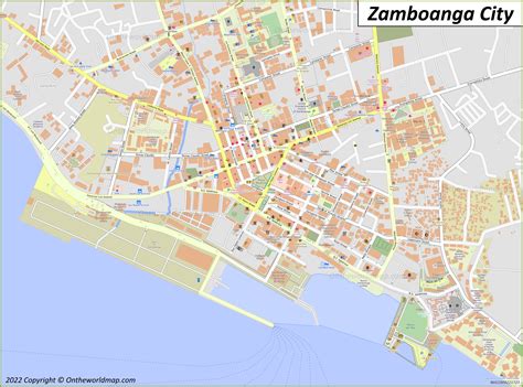 Map Of Zamboanga City