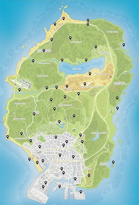 Map Offline Gta 5 Letter Scrap Locations Pictures