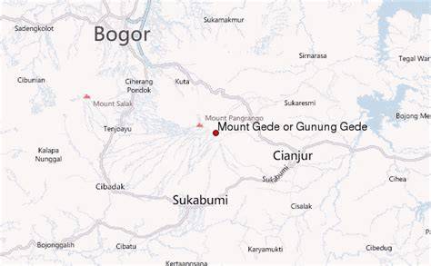 Map Offline Gunung Gede