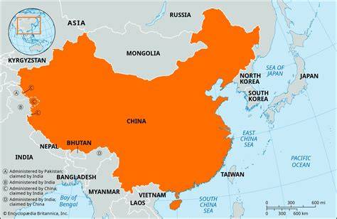 Map On China