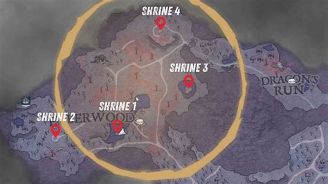 Map Shrine Village Of Dreams