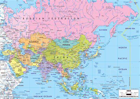 Map Ya Asia