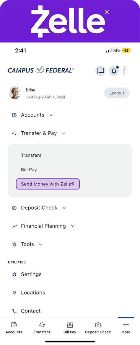 Maximum Of Zelle Transfer