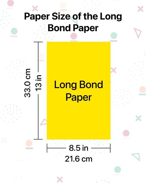 Measurement Of Long Bond Paper