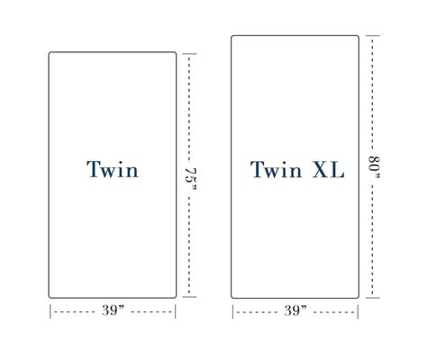 Measurement Of Xl Twin Bed