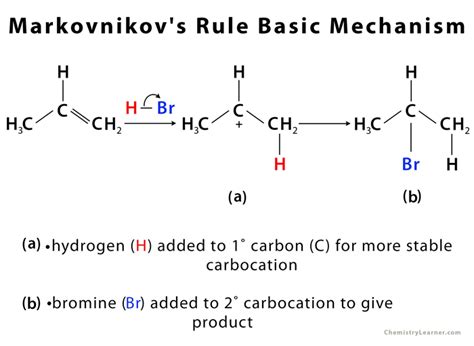 Mechanism Of Markovnikov Rule