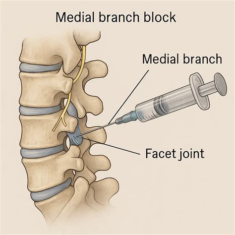 Medial Branch Block Injection