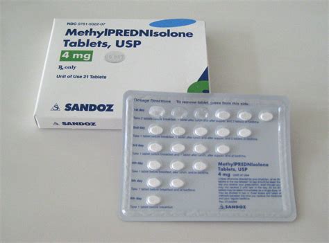 Medrol Dose Pack Dosing