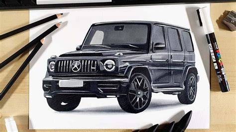 Mercedes G Wagon Drawing
