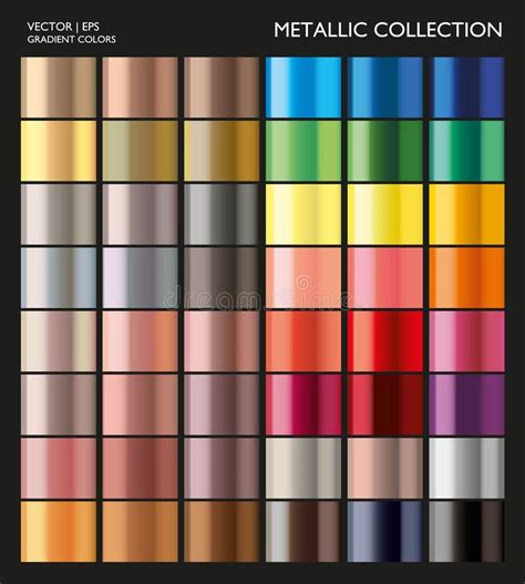 Metallic Color Palette
