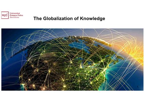 Migration Of Knowledge In Globalization