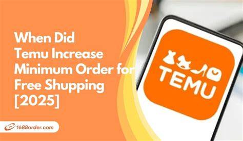 Minimum Order Of Temu