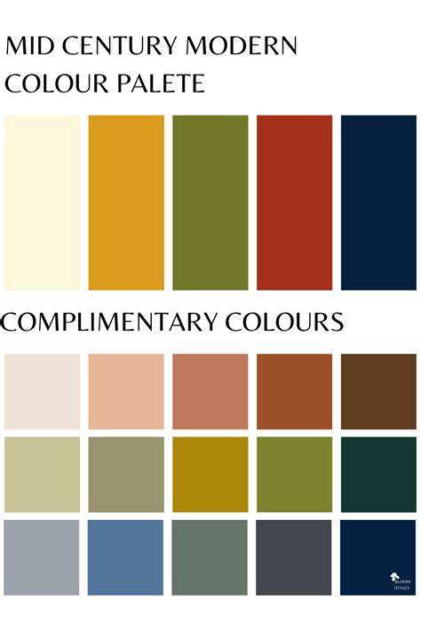 Modern Colour Palette
