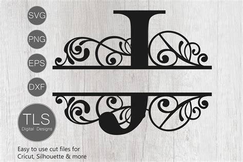 Monogram Letter J