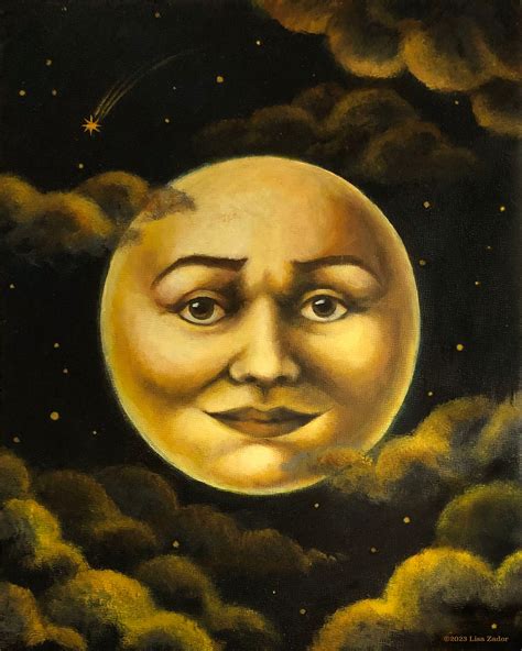Moon Man Illustration