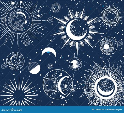 Moon Phases Pattern