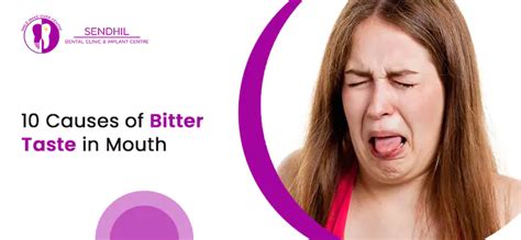 Mouth Taste Is Bitter