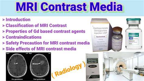 Mri Contrast Agents
